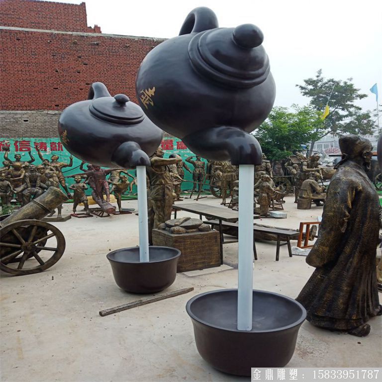 茶園玻璃鋼懸浮天壺，茶社天壺廠家供應(yīng) 廠家